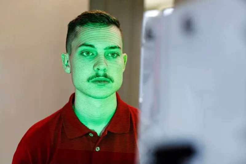 Face-Hunter-Aufnahme im Labor