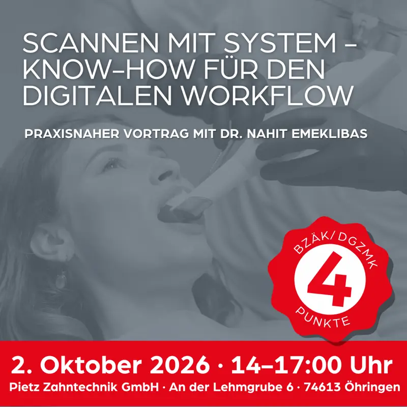 Ankündigungsmotiv der Fortbildung „Scannen mit System“